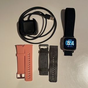 Fitbit Versa 2 watch bundle.